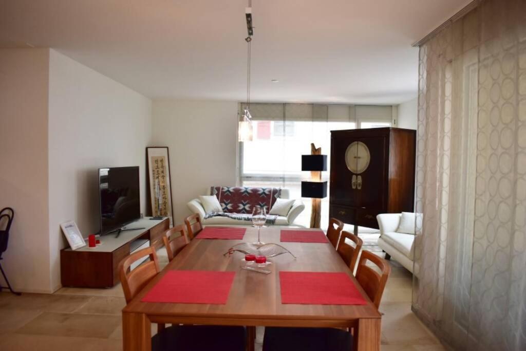 Modern Apartment 모던 펜션 Интерлакен Екстериор снимка